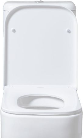 Крышка-сиденье для унитаза Allen Brau Infinity 4.21010.20 белый глянец, артикул 4.21010.20