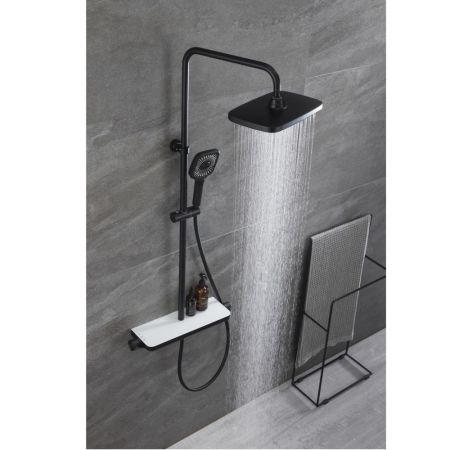 Душевая система Savol SK-H3445H, черный, артикул SK-H3445H