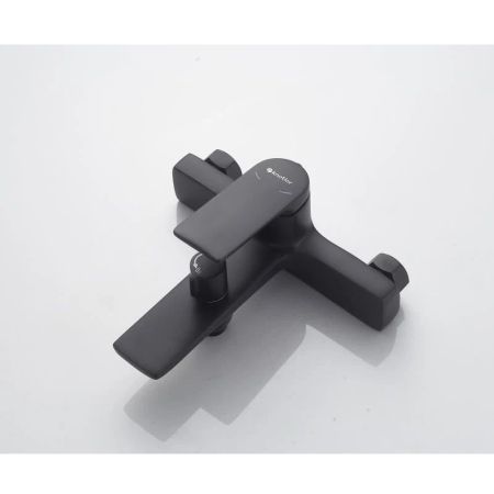 Смеситель для ванны Knotlor KN-71/BL, черный, артикул KN-71/BL