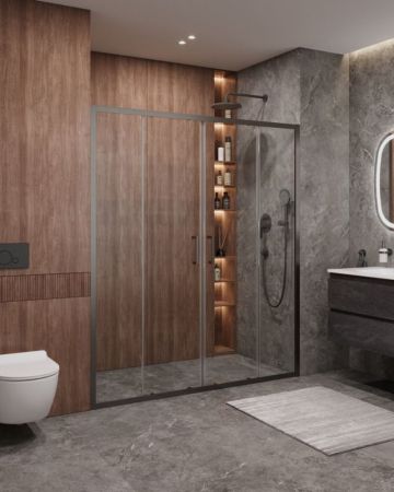 MOLVENO-BF-2-170-C-GM-IV Душевая дверь, артикул MOLVENO-BF-2-170-C-GM-IV