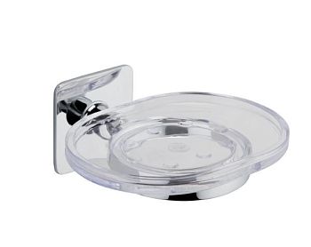 Мыльница Fixsen Square FX-93108 Хром