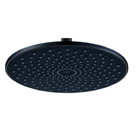 Верхний душ BERGES NARDIS R BLACK 23 см, черный матовый, артикул 072004