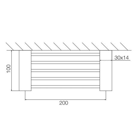FIMA|Carlo Frattini Quadra Мыльница в душевую кабину, цвет хром, артикул F6028CR