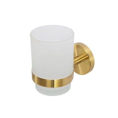 RELAX-TUMS-BORO Стакан подвесной, стекло, исполнение брашированное золото, артикул RELAX-TUMS-BORO