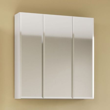 Зеркальный шкаф Marka One Mix 80 Белый, артикул У37180