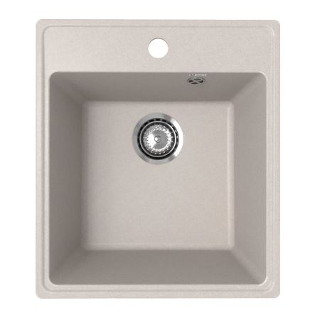 Кухонная мойка Ulgran Quartz Forte 425-10, песок, артикул Forte 425-10