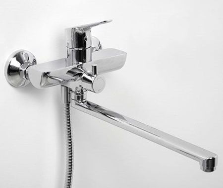 Смеситель для ванны WasserKRAFT Lippe 4502L универсальный Хром, артикул 4502L