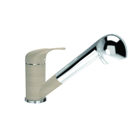 Смеситель для кухни с выдвижным изливом Florentina СИГМА 313.14L.1223.107, песочный, артикул 313.14L.1223.107