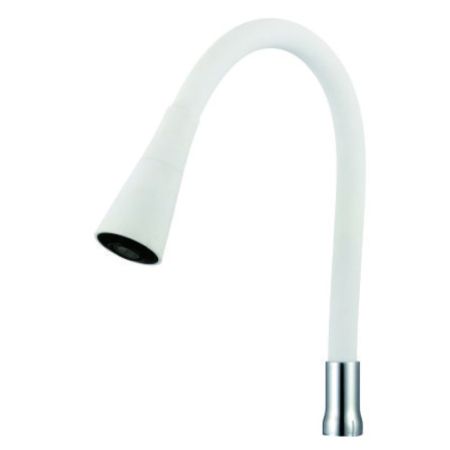 Гибкий излив для кухонного смесителя Savol S-MCG02, белый