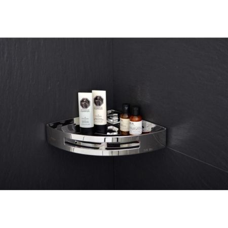 Угловая полка Fixsen Hotel FX-31003A Хром, артикул FX-31003A