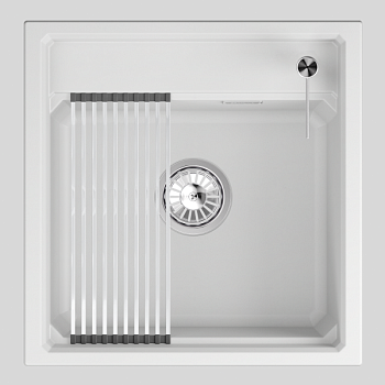 Кухонная мойка GRANULA кварц (5002i, АРКТИК)