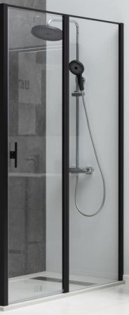 Душевая дверь Allen Brau Priority 160 3.31039.BBA черный браш, артикул 3.31039.BBA