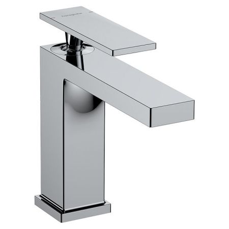 HANSGROHE (*Tecturis E) Смеситель для раковины 110, однорычажный, со сливным гарнитуром, хром, артикул 73010000