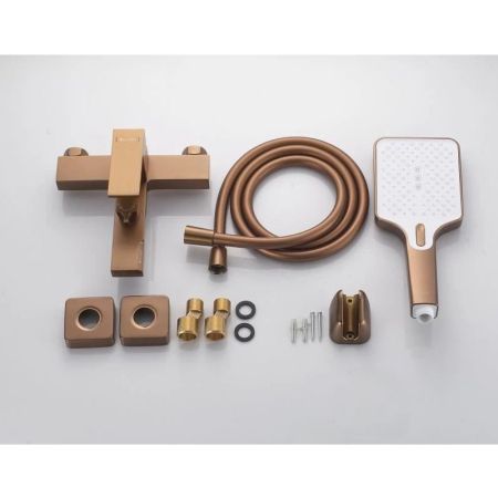 Смеситель для ванны Knotlor KN-22/RB, бронза, артикул KN-22/RB