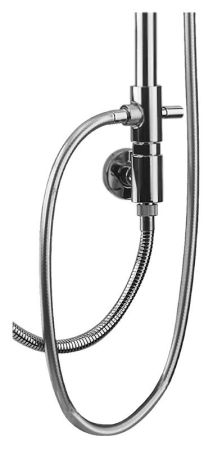 Душевая система Webert Comfort AC0729 Хром с верхним душем PVC