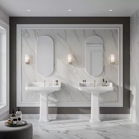 Пьедестал POMPEI, белый глянцевый, артикул PO.col.01