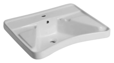 Раковина Nofer 67 13133 белая, артикул 13133