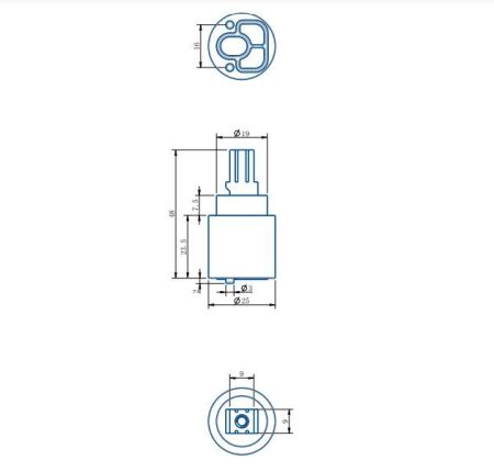 Картридж BELZ 24 мм (BF14), артикул BF14