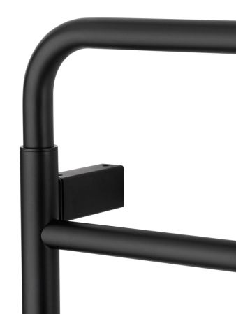 Полотенцесушитель электрический WONZON & WOGHAND WISMAR, Черный матовый (WW-AL201-MB)