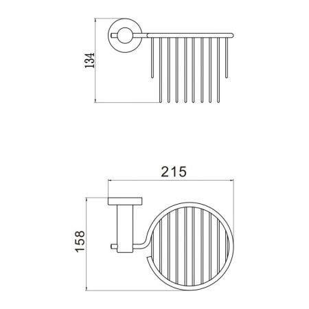 Держатель для освежителя воздуха Savol S-005633Q, графит, артикул S-005633Q