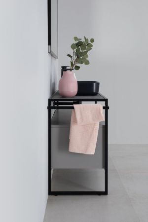 Тумба под раковину Allen Brau Priority 120 1.31004.PGM платина матовый, артикул 1.31004.PGM