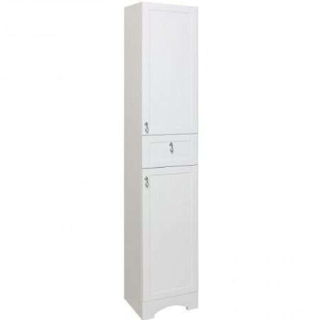 Шкаф пенал Runo Мерида 35 4620750028718 Белый, артикул 4620750028718