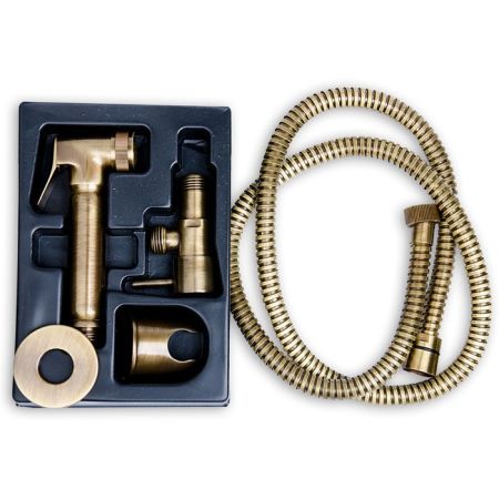 Daniel Oasis Гигиенический набор, цилиндрической формы, бронза 63, артикул 1000 br