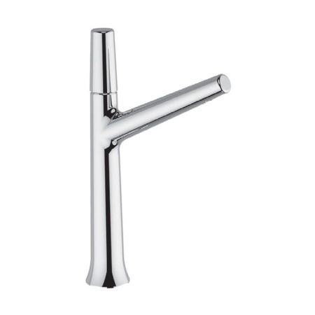 Смеситель для раковины, Cisal, Vita, тип открывания воды-однорычажный, отверстия для монтажа-1, высота, мм-310, вынос излива, мм-165, цвет-Chrome, артикул VI00354421