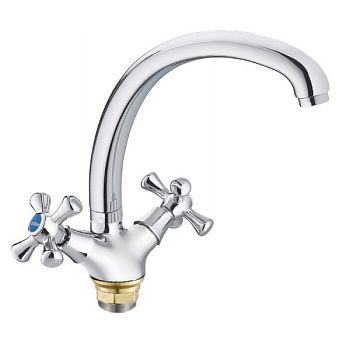 Смеситель для кухни Cron CN4242-3, хром