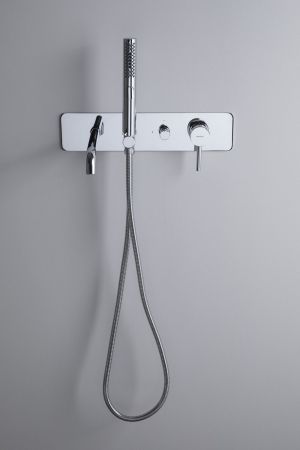 Смеситель для ванны Allen Brau Priority 5.31A05-00 (с внутренней частью) хром, артикул 5.31A05-00