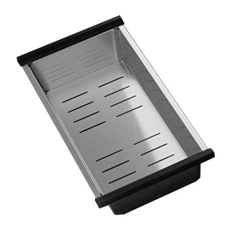 Кухонная мойка Ulgran Steel 680x500, брашированная сталь, артикул US 680-001