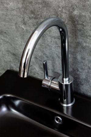 Смеситель для кухни Orange OneLife P04-001cr Хром