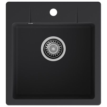 Кухонная мойка GranFest URBAN 245, черный, артикул 245 черный