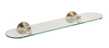 Стеклянная полка Fixsen Retro FX-83803 Бронза