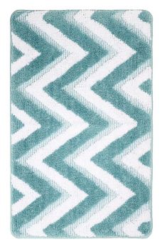 Коврик для ванной комнаты FIXSEN RIVER FX-5004C, голубой