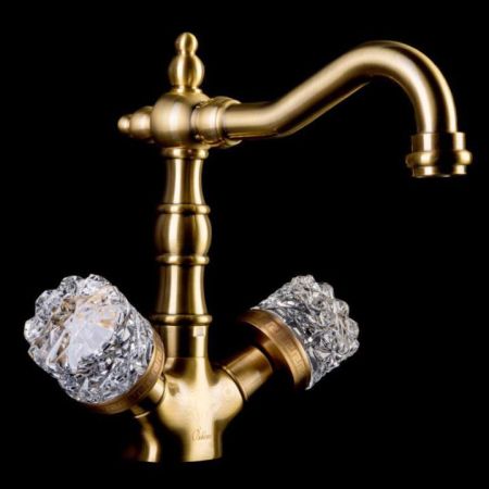 Смеситель для умывальника CRYSTAL бронза Opadiris, артикул 