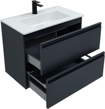 Тумба под раковину Allen Brau Eclipse 80 1.E1002.AM антрацит матовый, артикул 1.E1002.AM