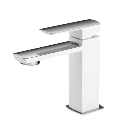 Смеситель для умывальника EXCELLENT Pride AREX.4001WH (хром/белый), артикул AREX.4001WH