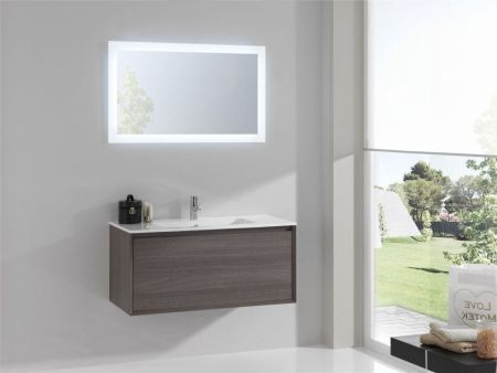 Комплект мебели IBX LUXOR, 1000 мм, 1 ящик, цвет нило, артикул T451002C/NILO