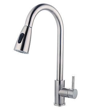 Смеситель для кухни FASHUN A56109, сатин