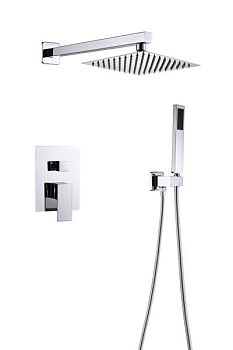 Душевая система ПСМ-Профсан с тропическим душем встраиваемая тип См-ДшОРЗШтШл (PSM-CB-02)