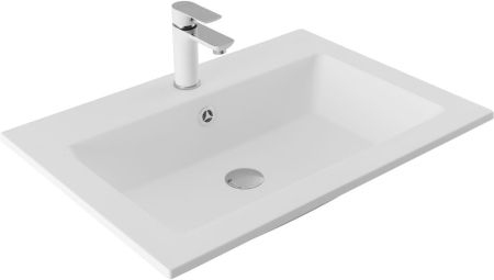 Раковина Aquanet Электра 70 белый матовый