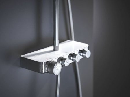 Душевая система GROHE Euphoria SmartControl 310 DUO с термостатом для душа, белая луна (26507LS0) Душевая система GROHE Euphoria SmartControl 310 DUO с термостатом для душа, белая луна (26507LS0)