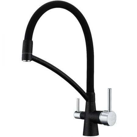 Смеситель для кухни Paulmark Siegen Si213111-308 Черный, артикул Si213111-308