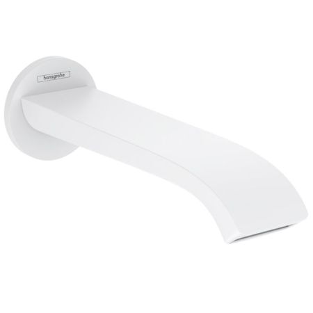 Излив, Hansgrohe, Vivenis, вынос излива, мм-202, стандарт подводки-1/2", цвет-белый матовый (Matt White), артикул 75410700