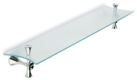 Stil Haus Cali, стеклянная полка, цвет хром, артикул CA04(08)