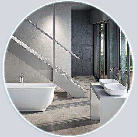 Зеркало Vincea VLM-2H650 с подсветкой с сенсорным выключателем, артикул VLM-2H650