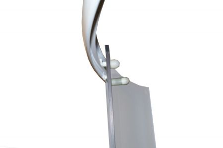 Душевой уголок Parly ZE91 90х90 профиль Белый стекло матовое, артикул 5724