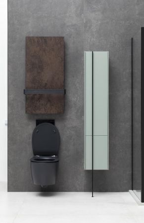 Чаша подвесного унитаза Allen Brau Fantasy 4.11004.31 черный матовый, артикул 4.11004.31