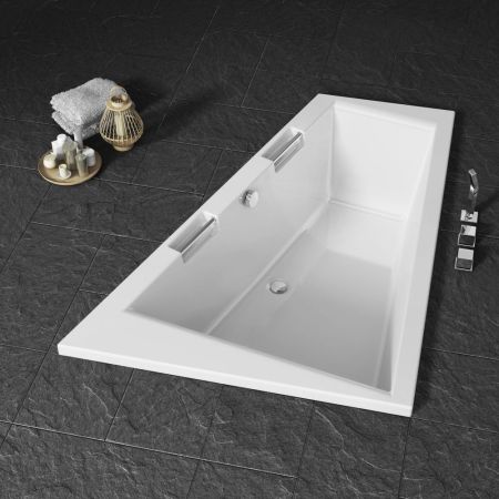 Акриловая ванна Riho Doppio 180х130 L BD4500500000000., артикул BD4500500000000